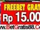 BONANZA138 Freebet Gratis RP 15.000 Tanpa Deposit