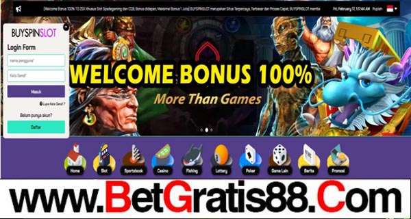 BUYSPINSLOT BONUS NEW MEMBER SLOT 100%