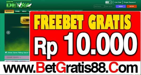 DAUNDEWA Freebet Gratis Rp 10.000 Tanpa Deposit