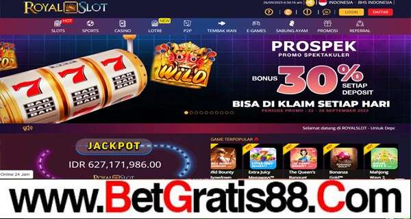 ROYALSLOT BONUS GAME SLOT 100% MEMBER BARU