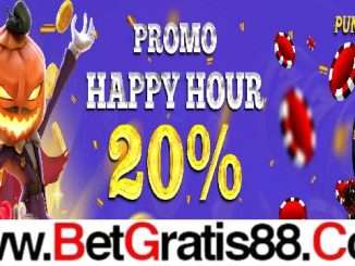 PUNCAK168 PROMO HAPPY HOUR 20%