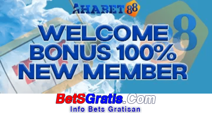 AHABET88 Freebet Gratis Rp 10.000 Tanpa Deposit