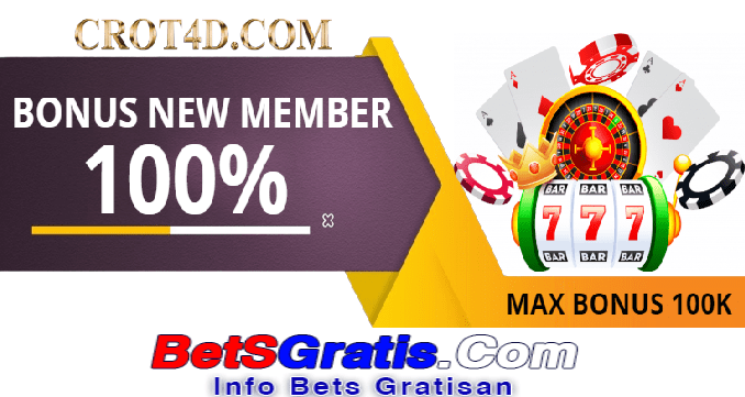 CROT4D Freebet Gratis Rp 10.000 Tanpa Deposit