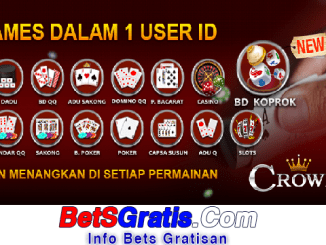 CrownQQ Freebet Gratis Rp 10.000 Tanpa Deposit