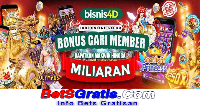 BISNIS4D Freebet Gratis Rp 10.000 Tanpa Deposit