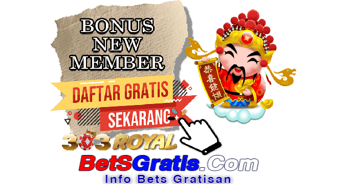 303Royal Freebet Gratis Rp 10.000 Tanpa Deposit