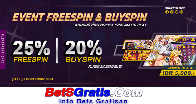 Pusat4d Freebet Gratis Rp 10.000 Tanpa Deposit