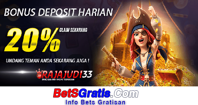 Rajajudi33 Freebet Gratis Rp 10.000 Tanpa Deposit