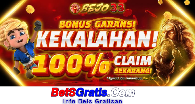 Bejo33 Freebet Gratis Rp 10.000 Tanpa Deposit