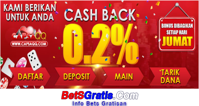 Capsaqq Freebet Gratis Rp 10.000 Tanpa Deposit