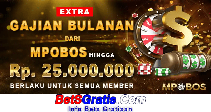 Mpobos Freebet Gratis Rp 10.000 Tanpa Deposit