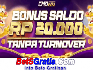 Cmd77 Freebet Gratis Rp 15.000 Tanpa Deposit