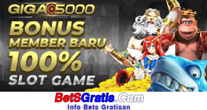 Giga5000 Freebet Gratis Rp 15.000 Tanpa Deposit