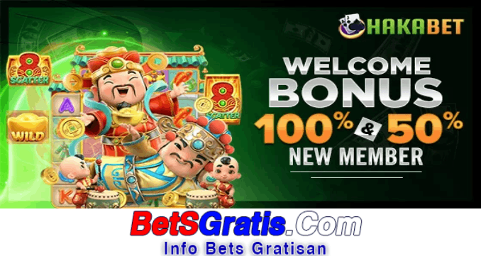 Hakabet Freebet Gratis Rp 15.000 Tanpa Deposit