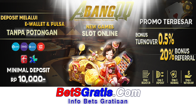 Abangqq Freebet Gratis Rp 10.000 Tanpa Deposit