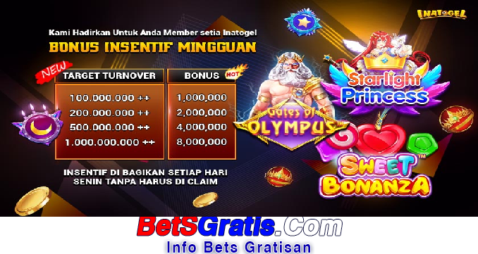 Inatogel Freebet Gratis Rp 10.000 Tanpa Deposit