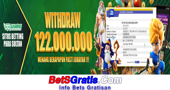 Qqgaming Freebet Gratis Rp 10.000 Tanpa Deposit