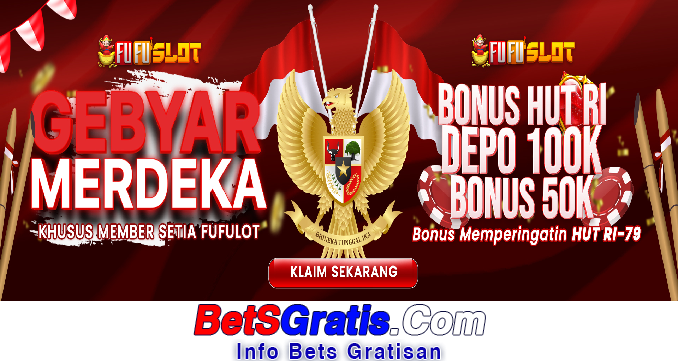 Fufuslot Freebet Gratis Rp 15.000 Tanpa Deposit