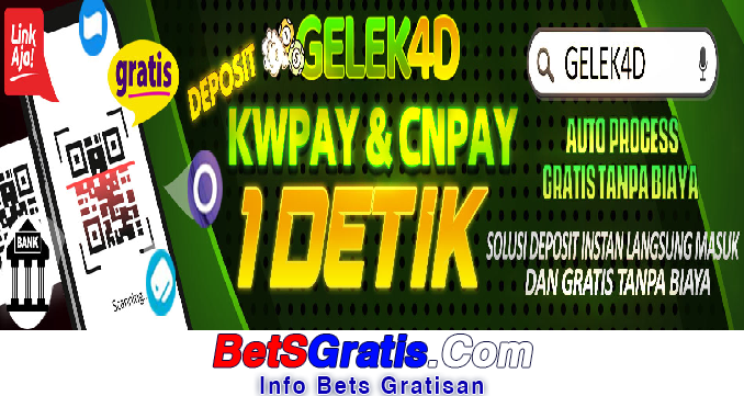 Gelek4d Freebet Gratis Rp 15.000 Tanpa Deposit